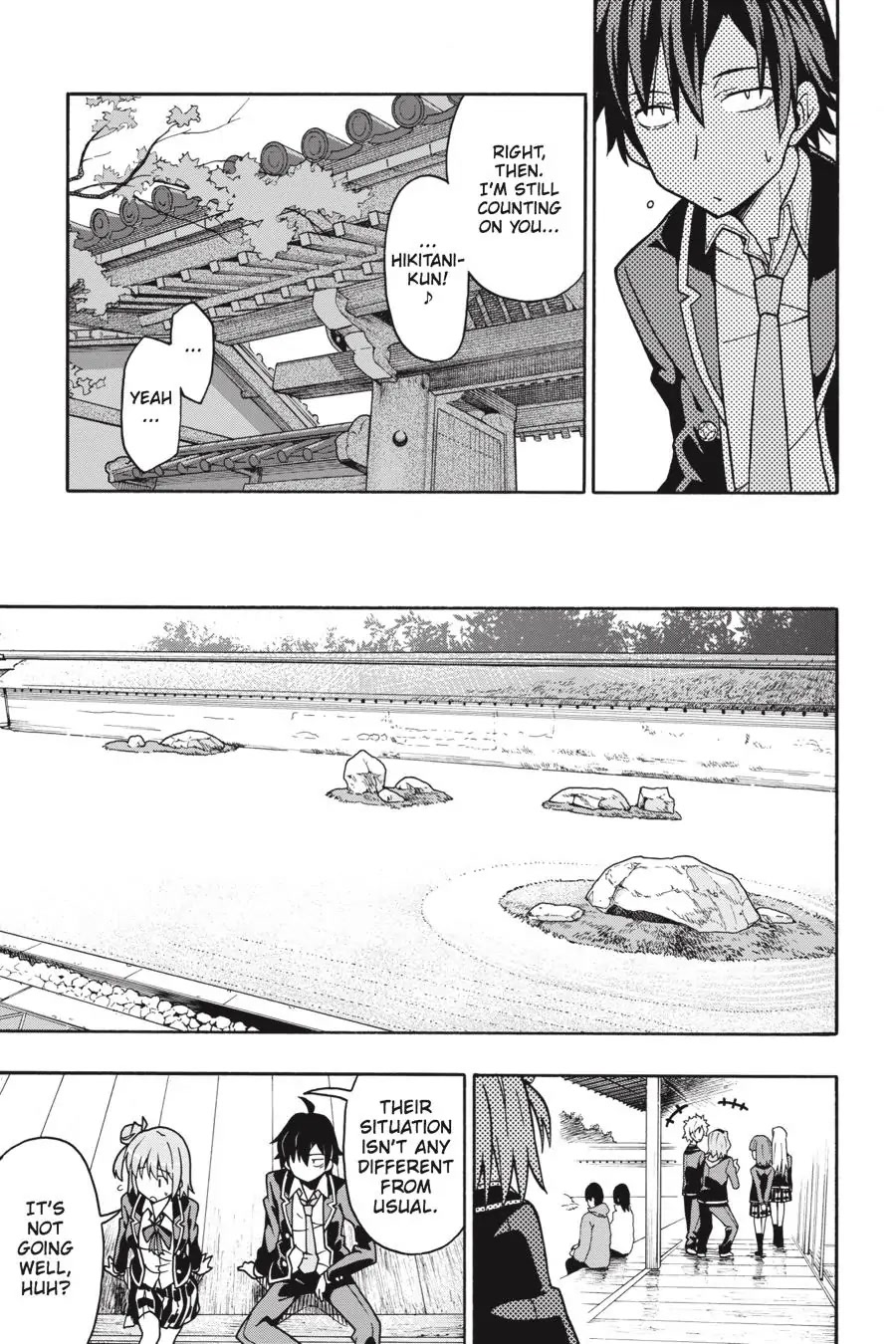 My Youth Romantic Comedy Is Wrong as I Expected @ comic Chapter 52 page 13 - Chapter 52