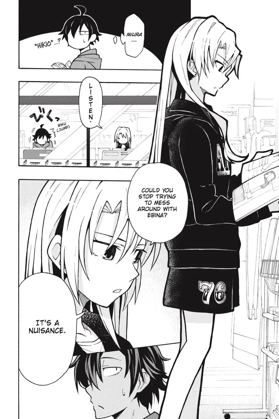 My Youth Romantic Comedy Is Wrong as I Expected @ comic Chapter 52 page 18 - Chapter 52