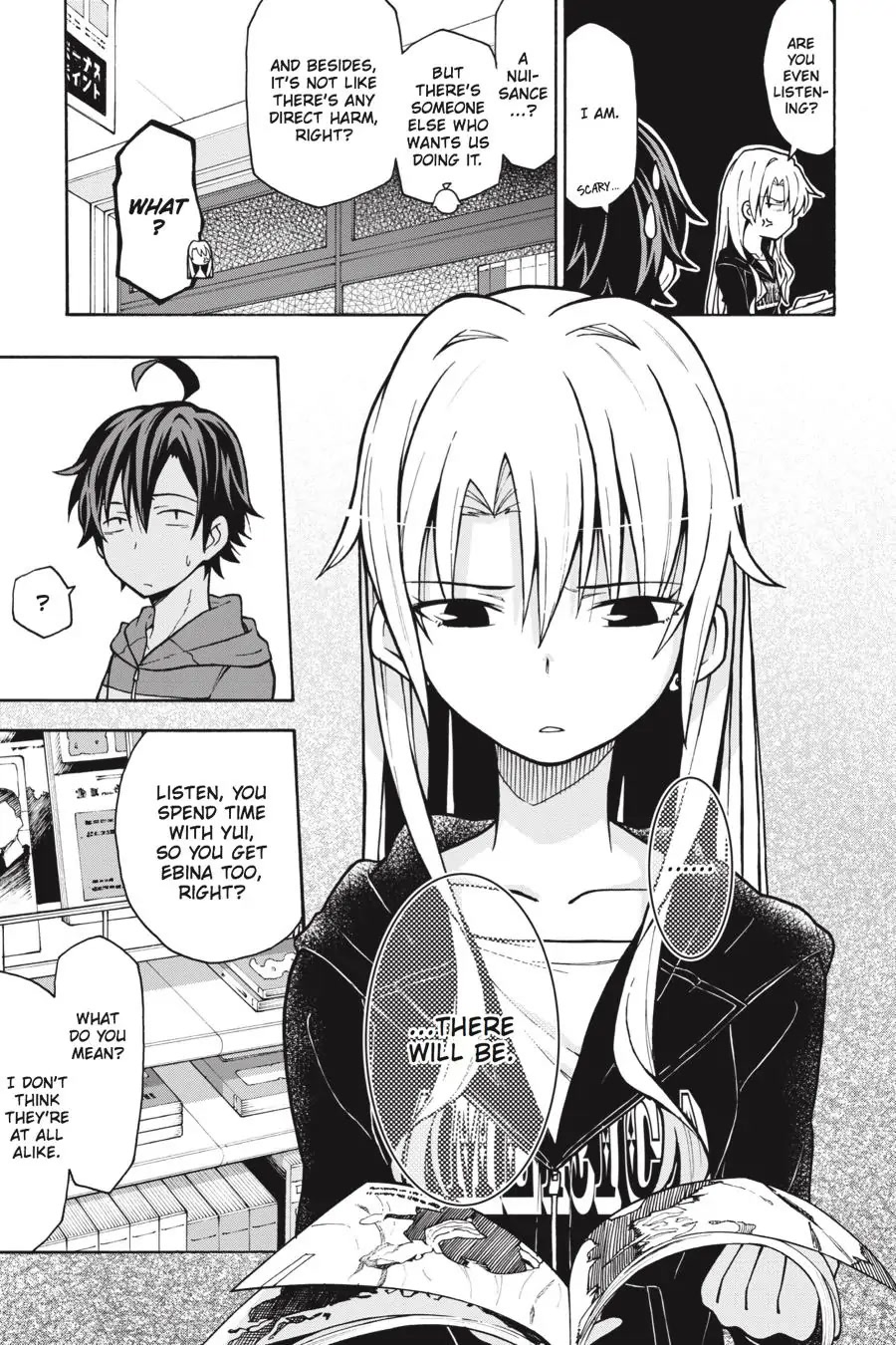 My Youth Romantic Comedy Is Wrong as I Expected @ comic Chapter 52 page 19 - Chapter 52