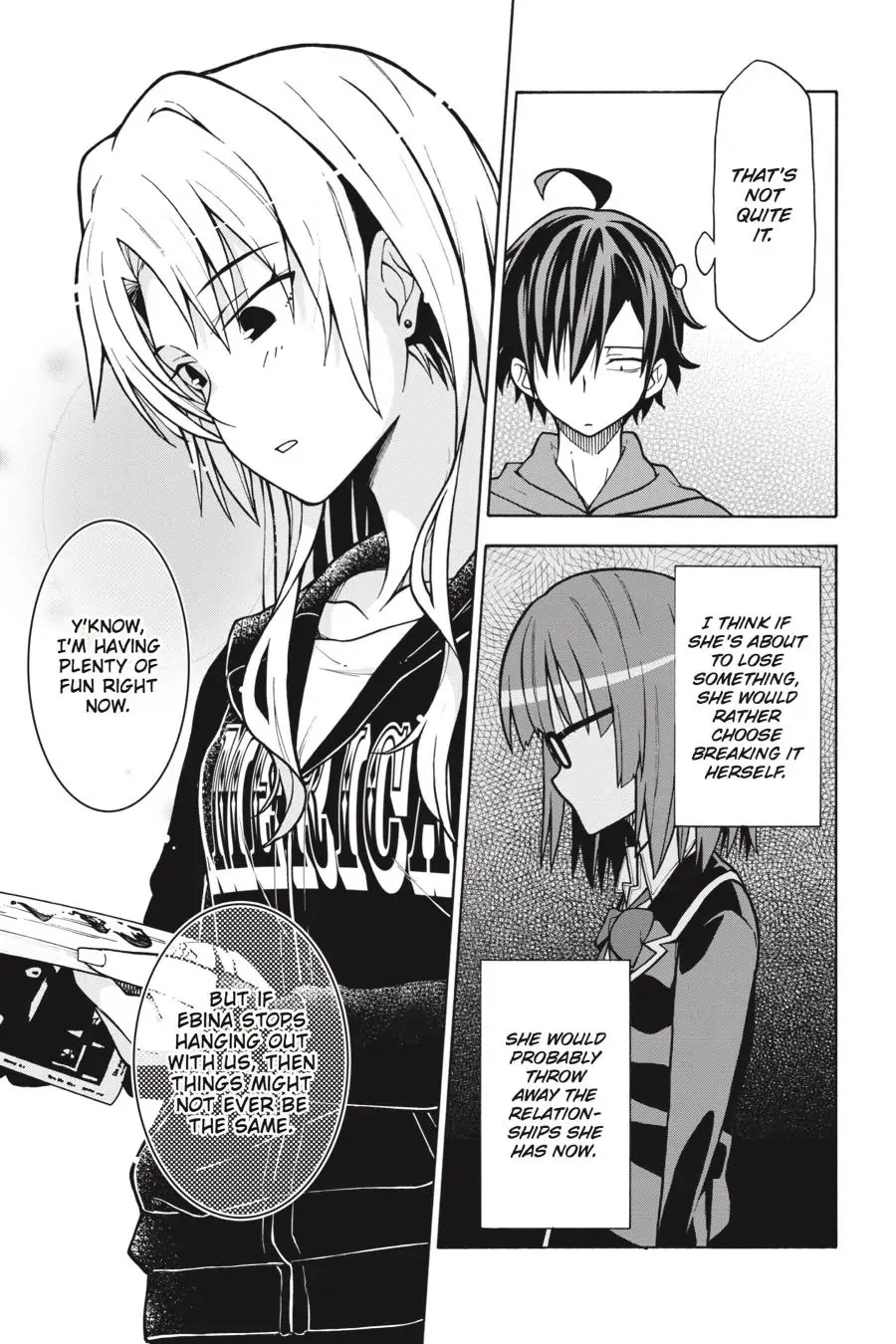 My Youth Romantic Comedy Is Wrong as I Expected @ comic Chapter 52 page 23 - Chapter 52