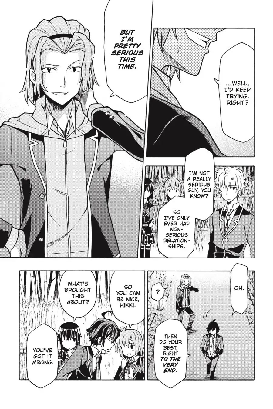 My Youth Romantic Comedy Is Wrong as I Expected @ comic Chapter 53 page 17 - Chapter 53