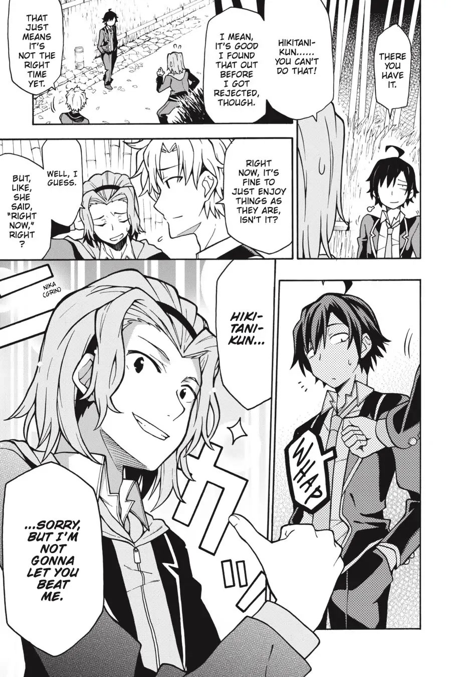 My Youth Romantic Comedy Is Wrong as I Expected @ comic Chapter 53 page 22 - Chapter 53