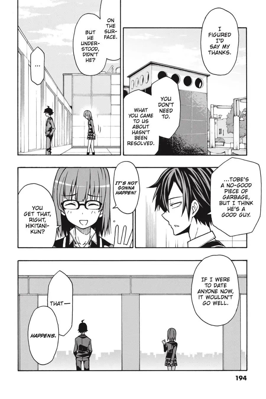 My Youth Romantic Comedy Is Wrong as I Expected @ comic Chapter 53 page 31 - Chapter 53