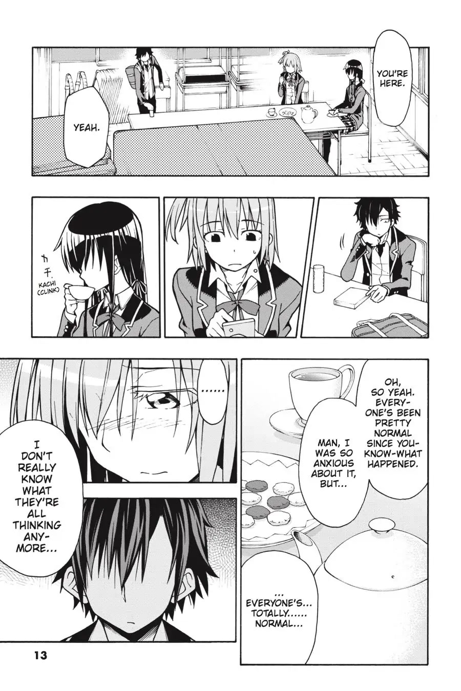 My Youth Romantic Comedy Is Wrong as I Expected @ comic Chapter 54 page 14 - Chapter 54