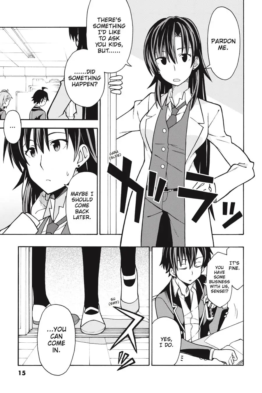 My Youth Romantic Comedy Is Wrong as I Expected @ comic Chapter 54 page 16 - Chapter 54