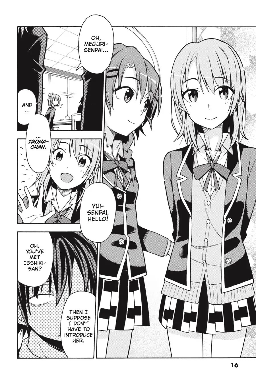 My Youth Romantic Comedy Is Wrong as I Expected @ comic Chapter 54 page 17 - Chapter 54