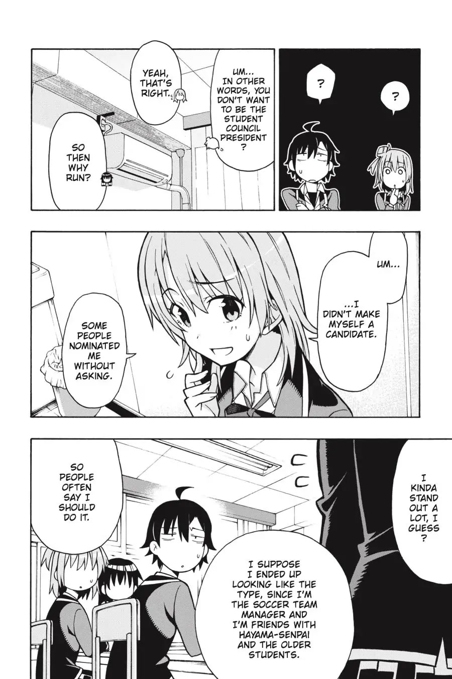 My Youth Romantic Comedy Is Wrong as I Expected @ comic Chapter 54 page 21 - Chapter 54