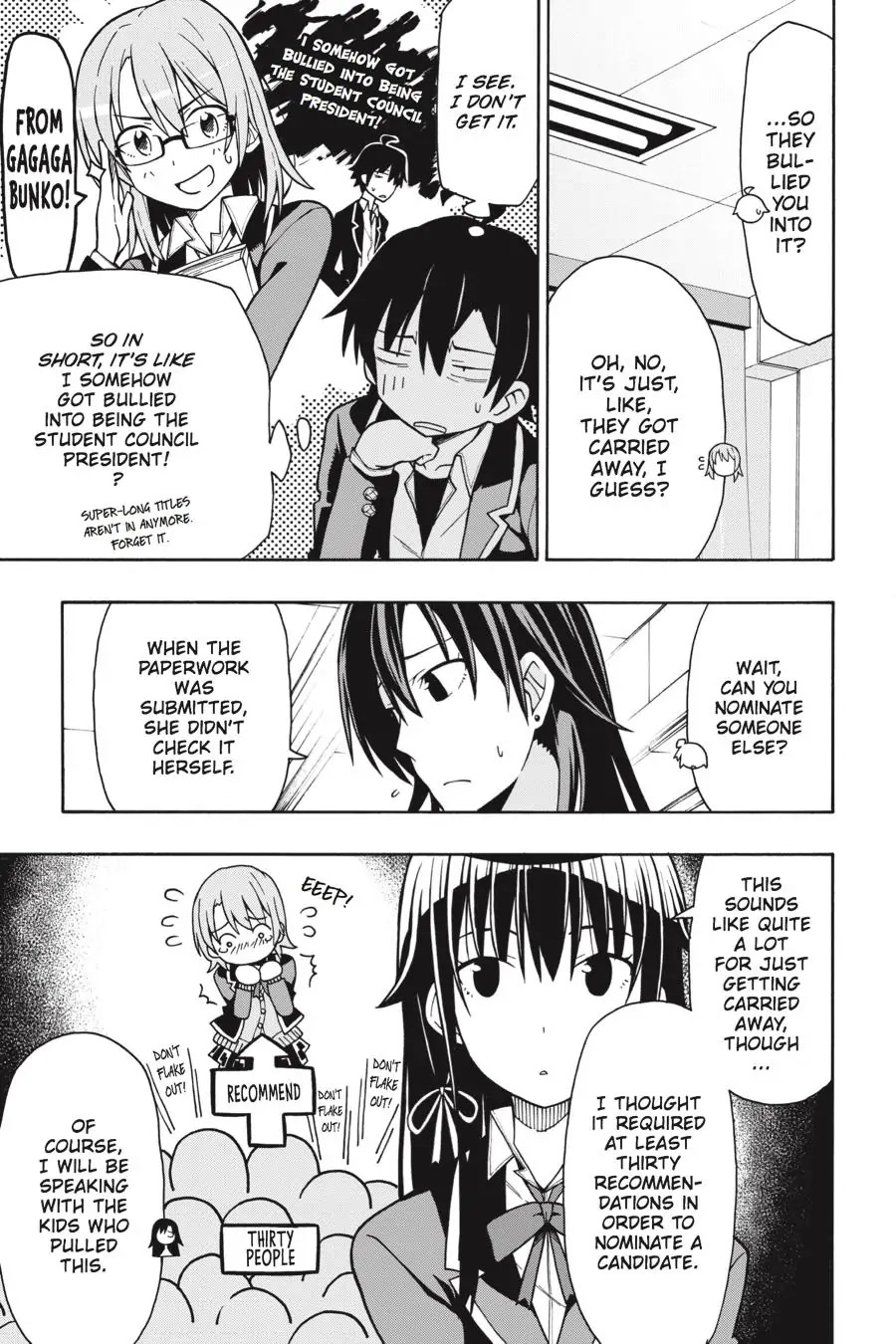 My Youth Romantic Comedy Is Wrong as I Expected @ comic Chapter 54 page 22 - Chapter 54