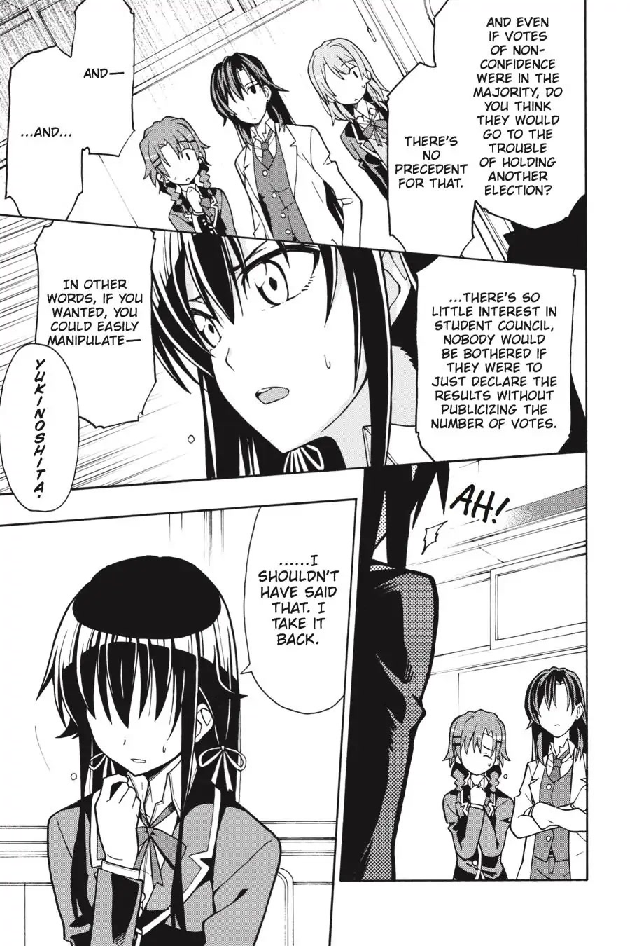 My Youth Romantic Comedy Is Wrong as I Expected @ comic Chapter 54 page 26 - Chapter 54