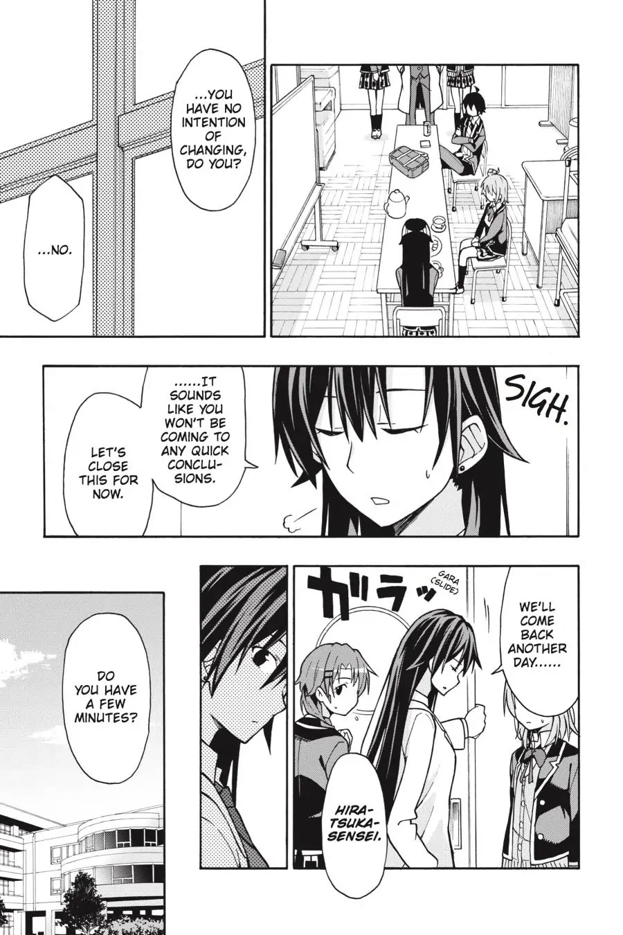 My Youth Romantic Comedy Is Wrong as I Expected @ comic Chapter 54 page 30 - Chapter 54
