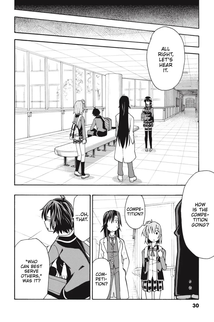 My Youth Romantic Comedy Is Wrong as I Expected @ comic Chapter 54 page 31 - Chapter 54