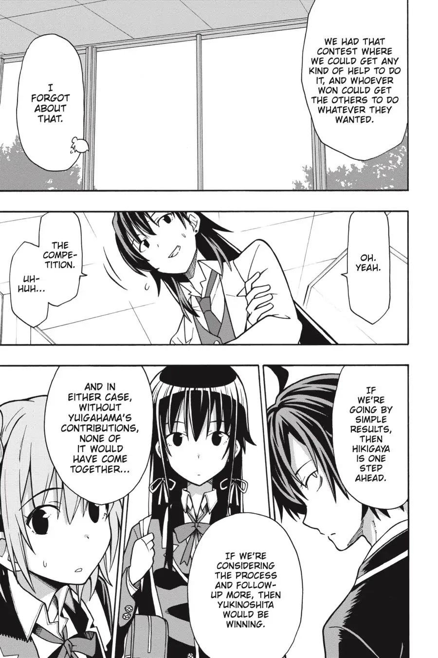 My Youth Romantic Comedy Is Wrong as I Expected @ comic Chapter 54 page 32 - Chapter 54
