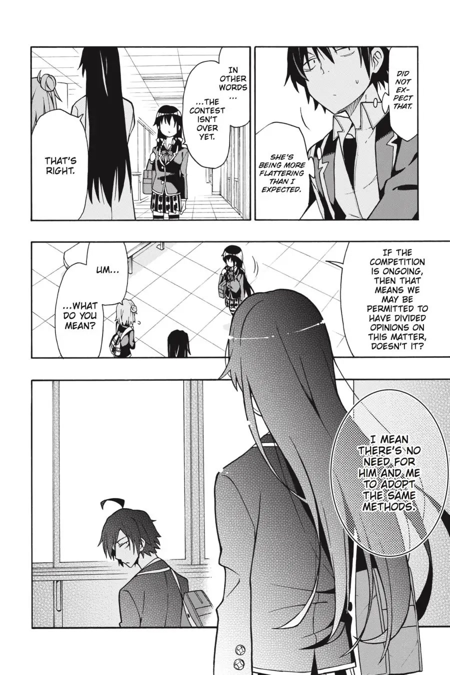 My Youth Romantic Comedy Is Wrong as I Expected @ comic Chapter 54 page 33 - Chapter 54