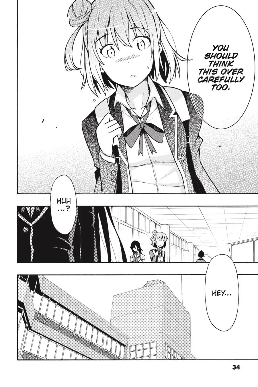 My Youth Romantic Comedy Is Wrong as I Expected @ comic Chapter 54 page 35 - Chapter 54