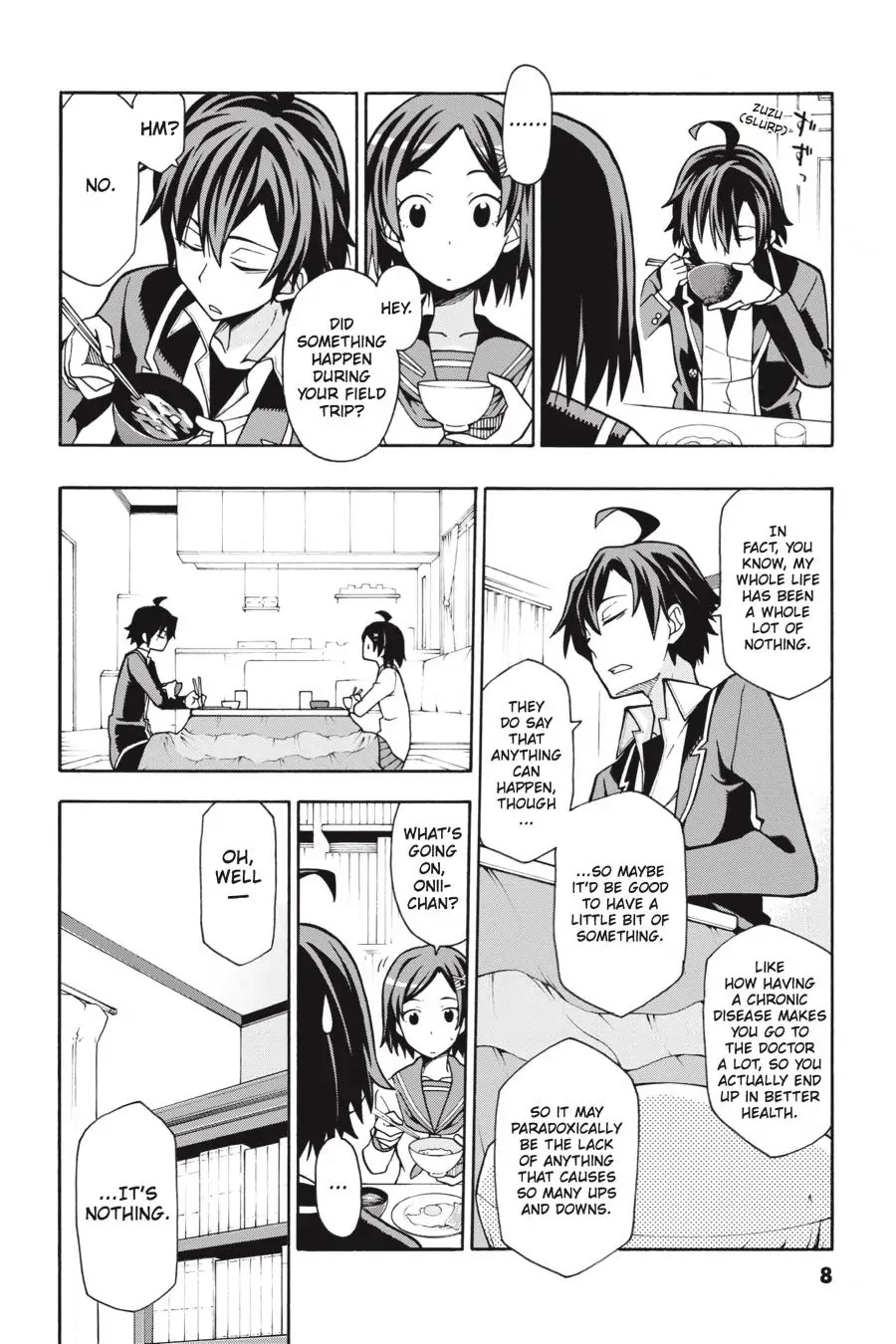 My Youth Romantic Comedy Is Wrong as I Expected @ comic Chapter 54 page 9 - Chapter 54