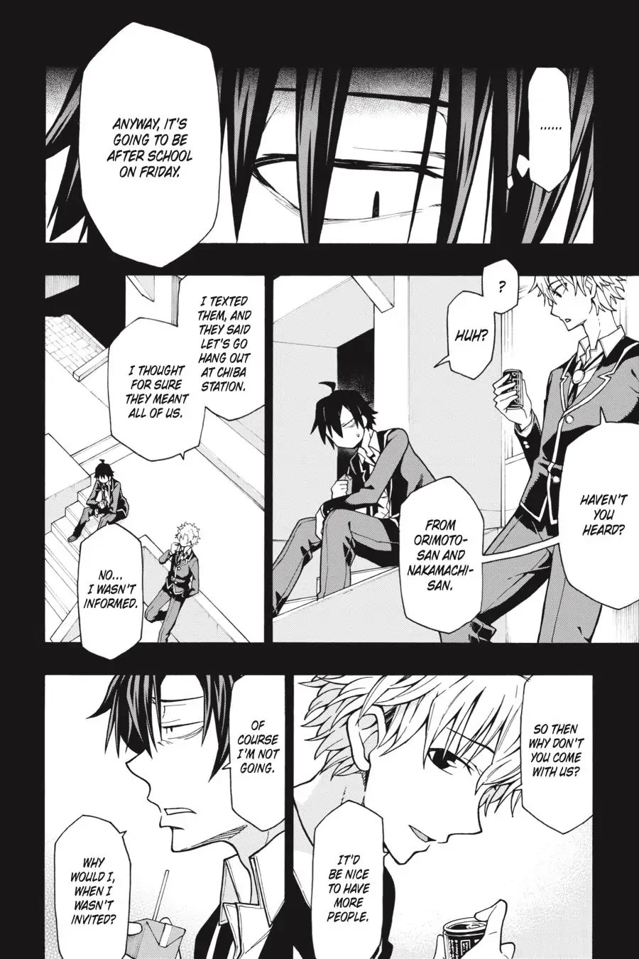 My Youth Romantic Comedy Is Wrong as I Expected @ comic Chapter 55 page 14 - Chapter 55