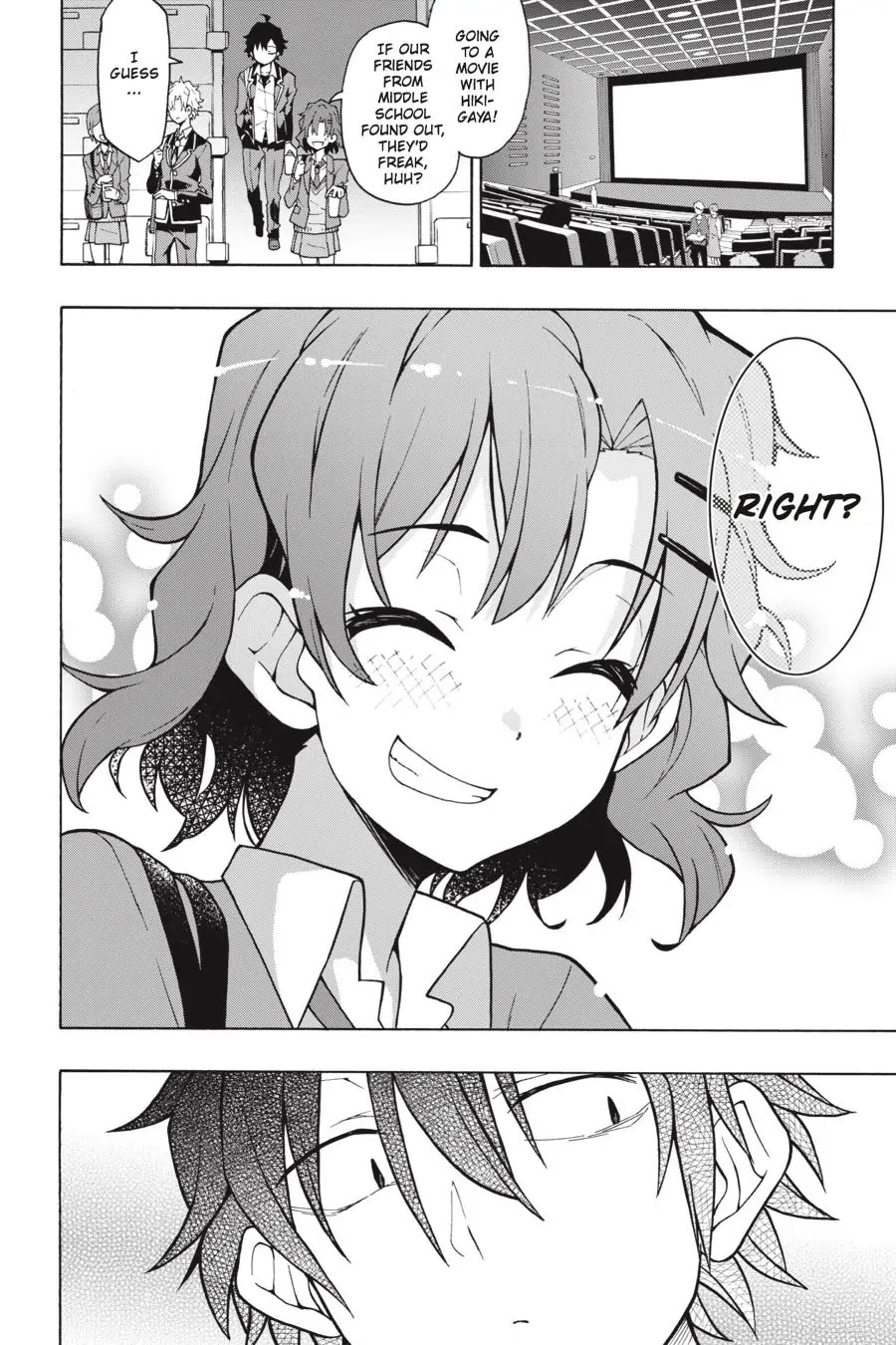 My Youth Romantic Comedy Is Wrong as I Expected @ comic Chapter 55 page 20 - Chapter 55