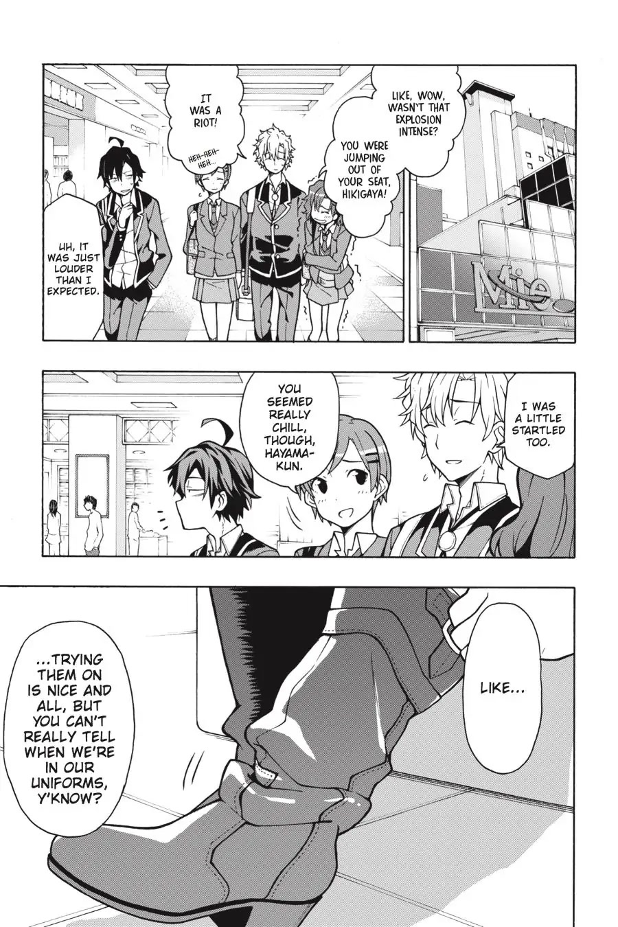 My Youth Romantic Comedy Is Wrong as I Expected @ comic Chapter 55 page 23 - Chapter 55