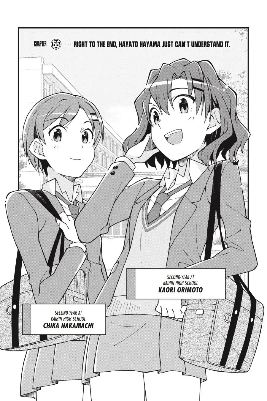 My Youth Romantic Comedy Is Wrong as I Expected @ comic Chapter 55 page 3 - Chapter 55