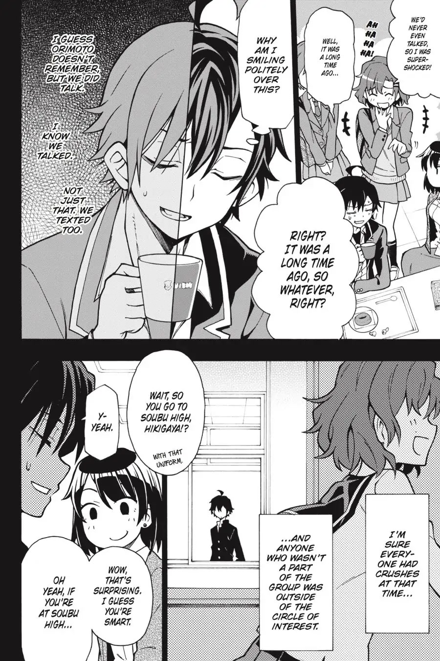 My Youth Romantic Comedy Is Wrong as I Expected @ comic Chapter 55 page 8 - Chapter 55