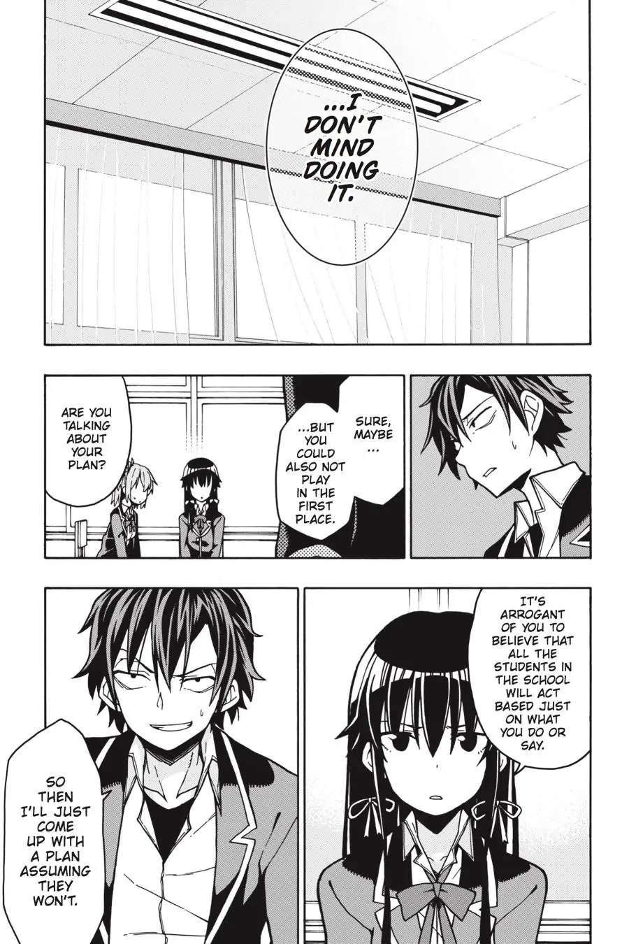 My Youth Romantic Comedy Is Wrong as I Expected @ comic Chapter 56 page 11 - Chapter 56