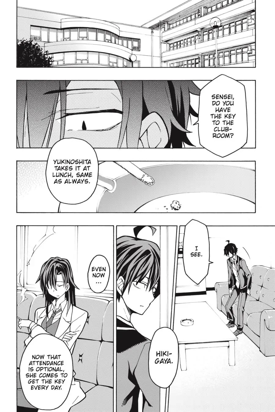 My Youth Romantic Comedy Is Wrong as I Expected @ comic Chapter 56 page 6 - Chapter 56