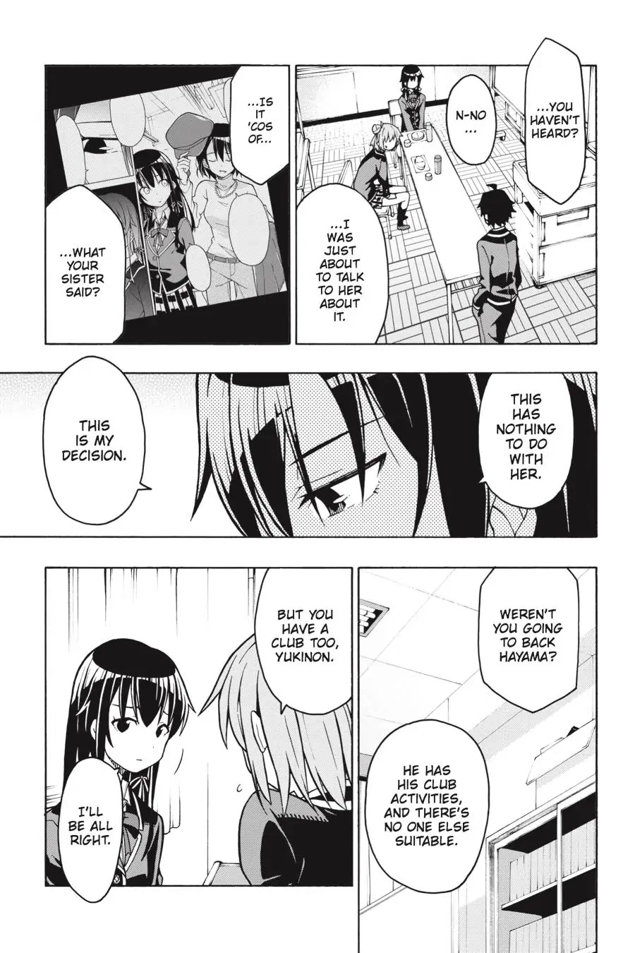 My Youth Romantic Comedy Is Wrong as I Expected @ comic Chapter 56 page 9 - Chapter 56