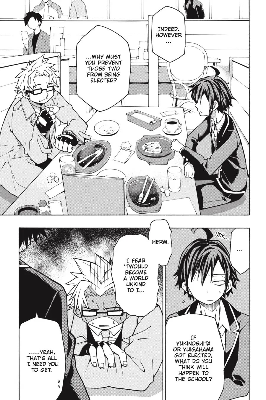 My Youth Romantic Comedy Is Wrong as I Expected @ comic Chapter 57 page 13 - Chapter 57