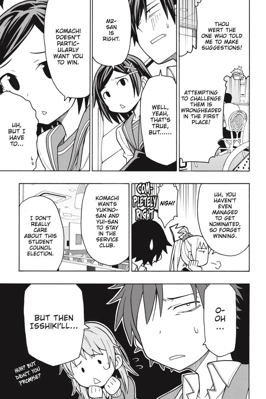 My Youth Romantic Comedy Is Wrong as I Expected @ comic Chapter 57 page 23 - Chapter 57