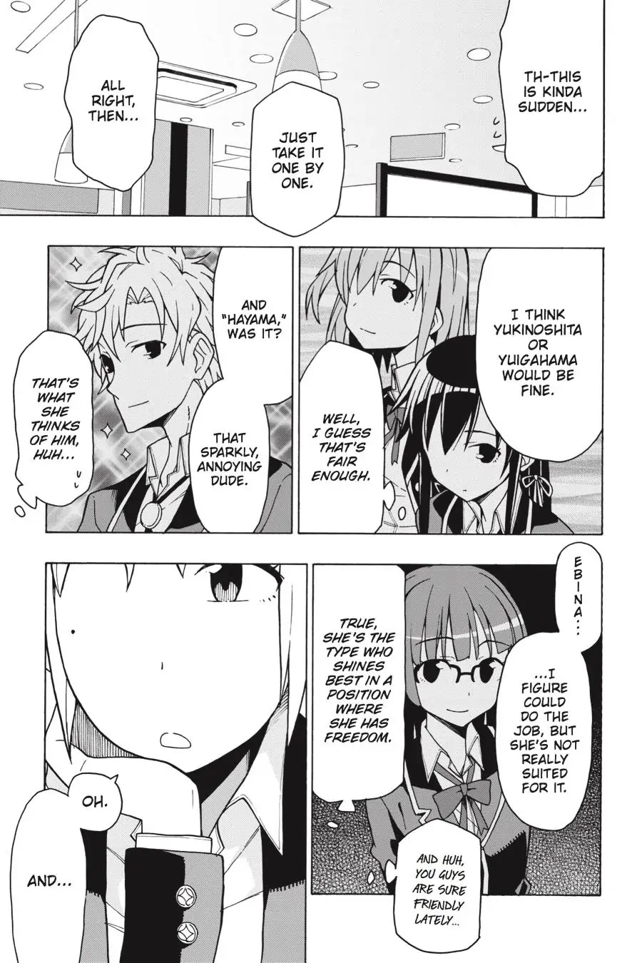 My Youth Romantic Comedy Is Wrong as I Expected @ comic Chapter 57 page 27 - Chapter 57