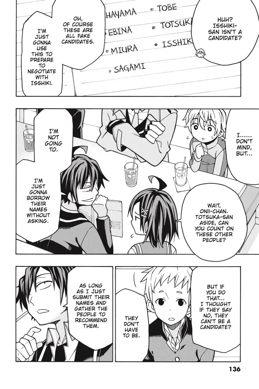 My Youth Romantic Comedy Is Wrong as I Expected @ comic Chapter 57 page 30 - Chapter 57