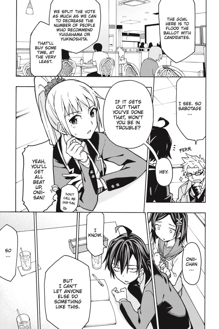 My Youth Romantic Comedy Is Wrong as I Expected @ comic Chapter 57 page 31 - Chapter 57