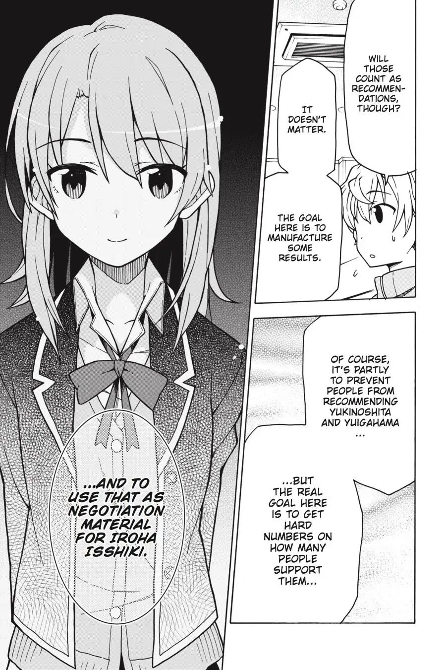 My Youth Romantic Comedy Is Wrong as I Expected @ comic Chapter 57 page 35 - Chapter 57