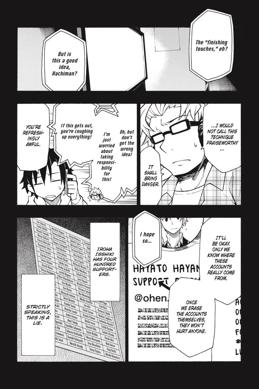 My Youth Romantic Comedy Is Wrong as I Expected @ comic Chapter 58 page 11 - Chapter 58