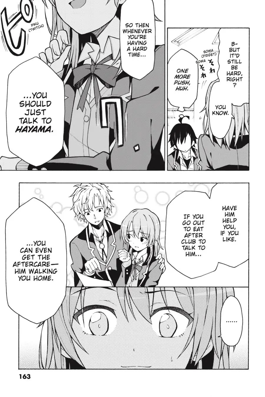 My Youth Romantic Comedy Is Wrong as I Expected @ comic Chapter 58 page 16 - Chapter 58
