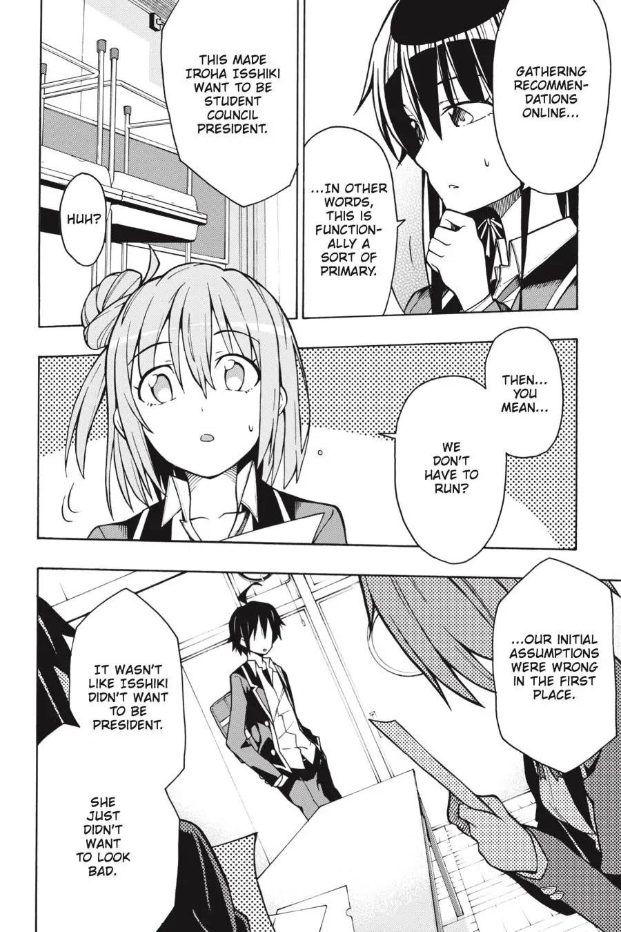 My Youth Romantic Comedy Is Wrong as I Expected @ comic Chapter 58 page 23 - Chapter 58