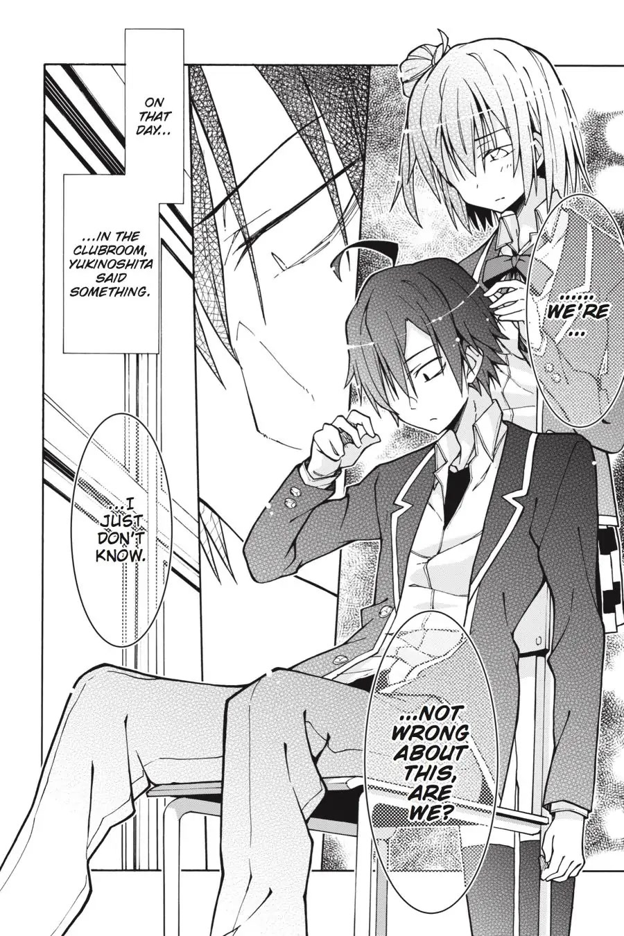 My Youth Romantic Comedy Is Wrong as I Expected @ comic Chapter 58 page 37 - Chapter 58