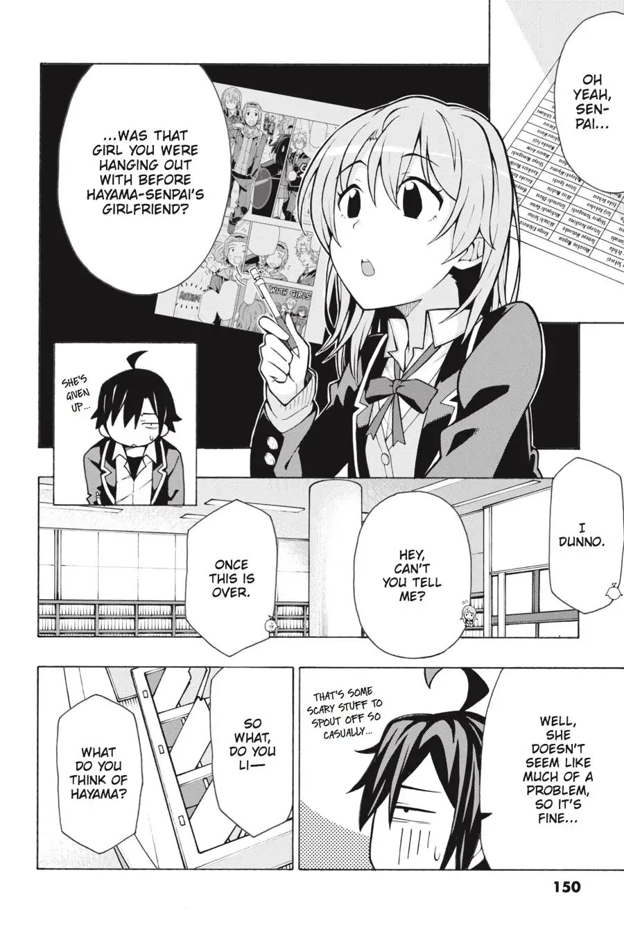 My Youth Romantic Comedy Is Wrong as I Expected @ comic Chapter 58 page 4 - Chapter 58