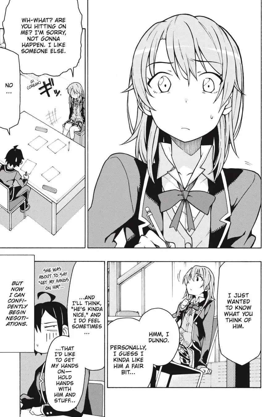 My Youth Romantic Comedy Is Wrong as I Expected @ comic Chapter 58 page 5 - Chapter 58