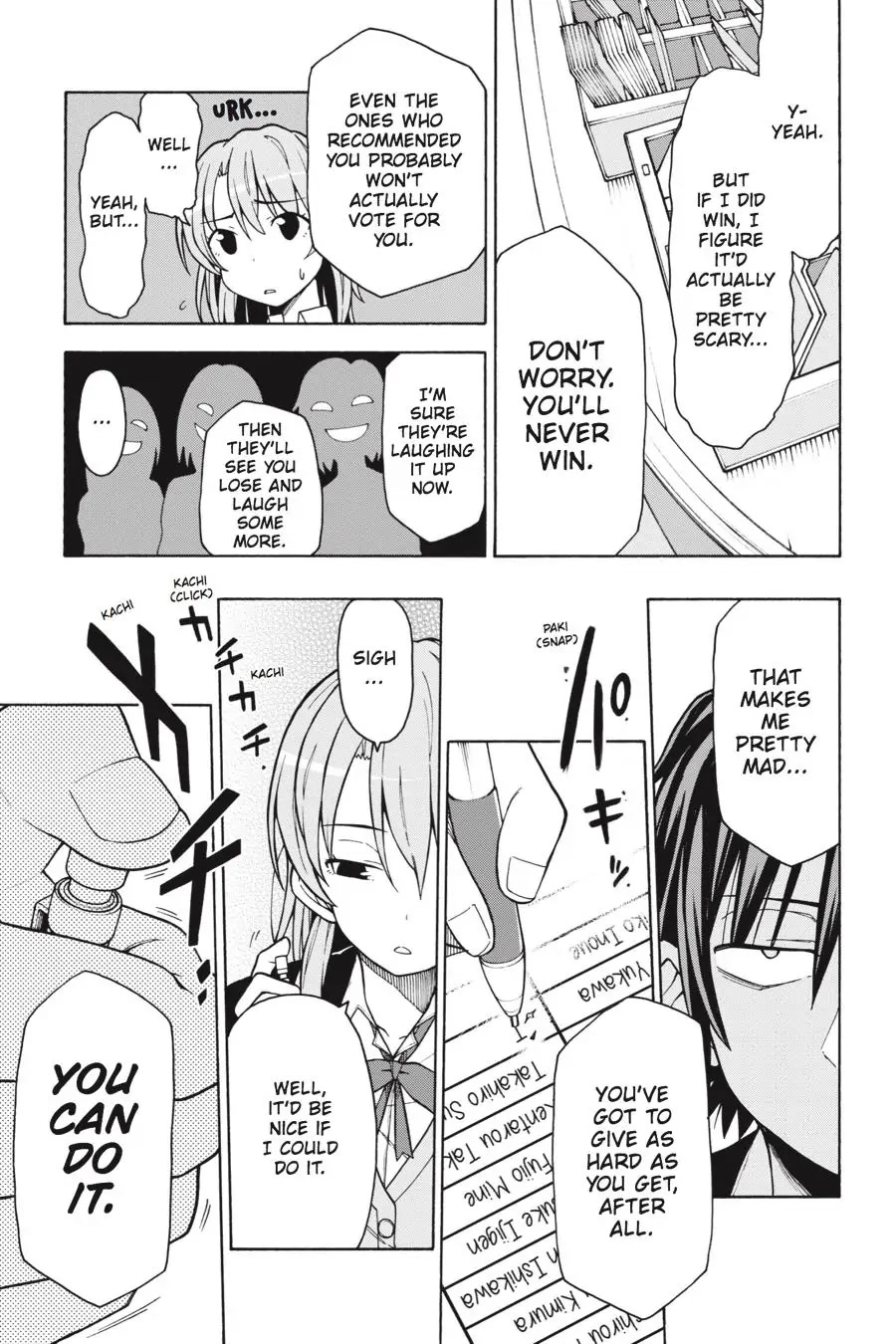 My Youth Romantic Comedy Is Wrong as I Expected @ comic Chapter 58 page 8 - Chapter 58