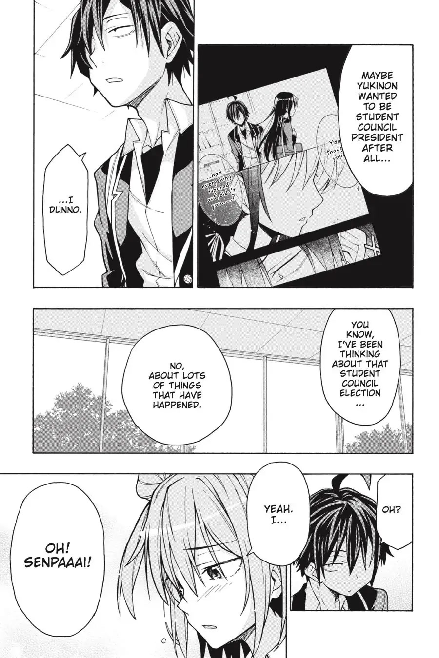 My Youth Romantic Comedy Is Wrong as I Expected @ comic Chapter 59 page 16 - Chapter 59