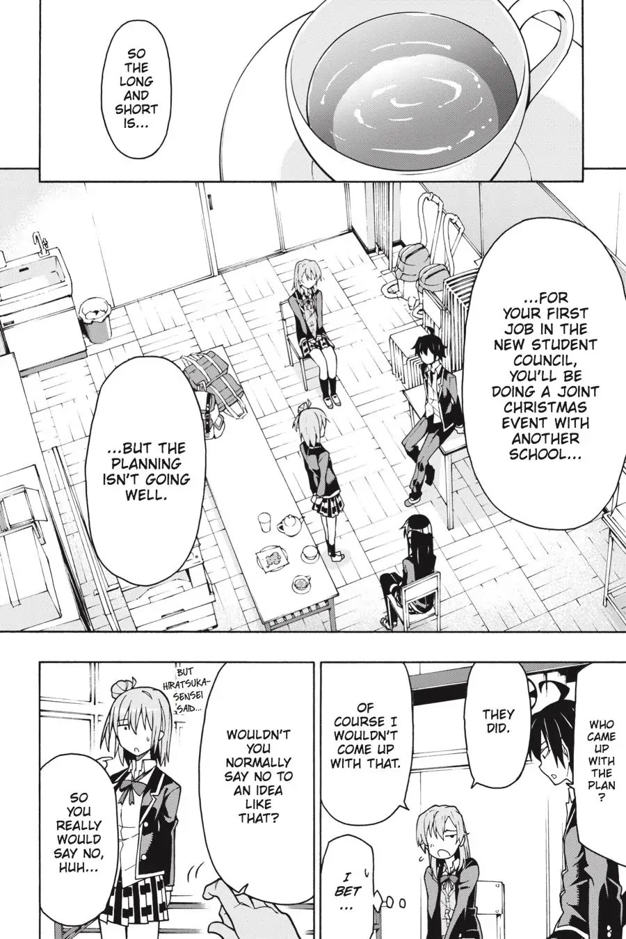 My Youth Romantic Comedy Is Wrong as I Expected @ comic Chapter 59 page 19 - Chapter 59