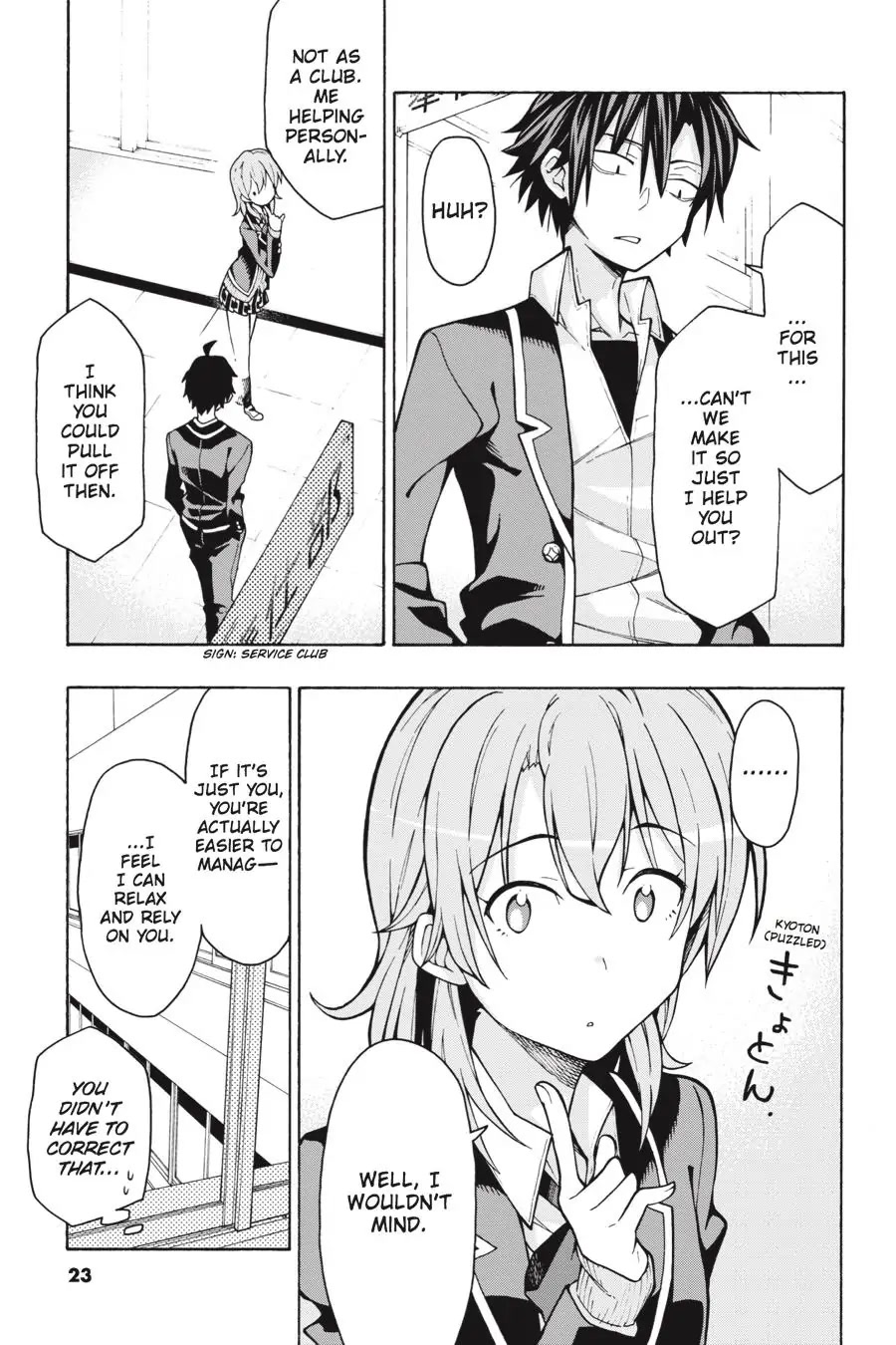My Youth Romantic Comedy Is Wrong as I Expected @ comic Chapter 59 page 24 - Chapter 59