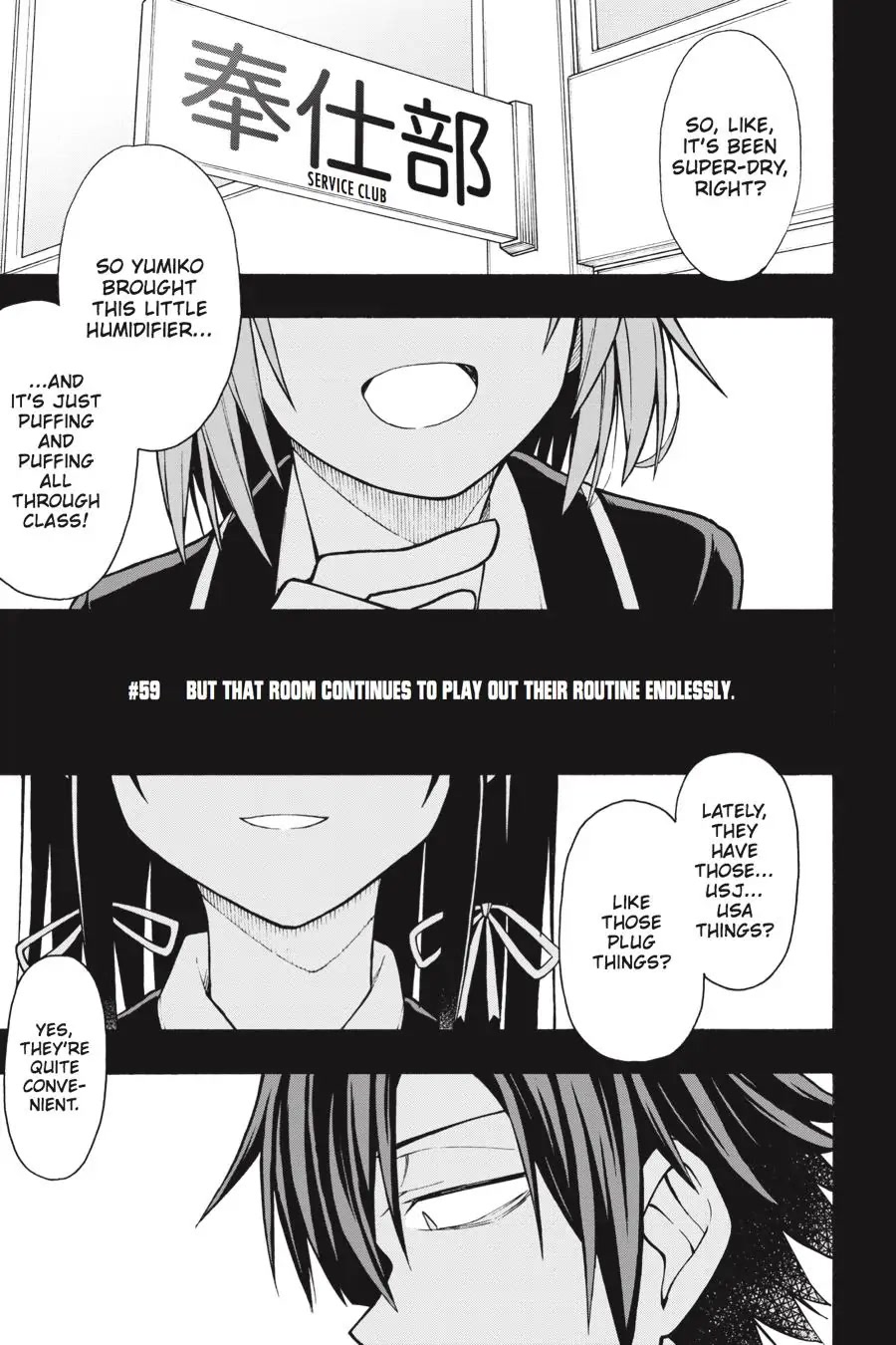 My Youth Romantic Comedy Is Wrong as I Expected @ comic Chapter 59 page 8 - Chapter 59