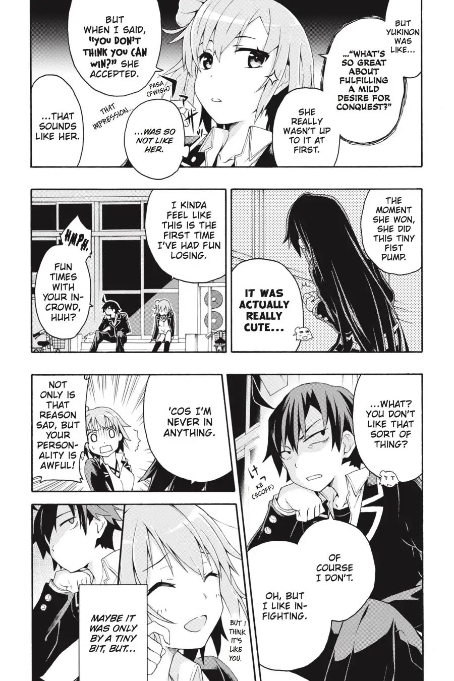 My Youth Romantic Comedy Is Wrong as I Expected @ comic Chapter 6 page 10 - Chapter 6