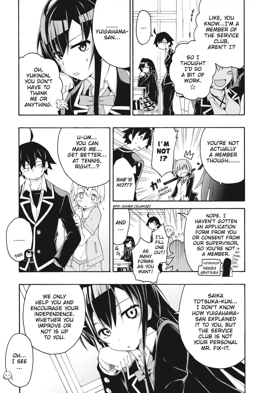 My Youth Romantic Comedy Is Wrong as I Expected @ comic Chapter 6 page 25 - Chapter 6