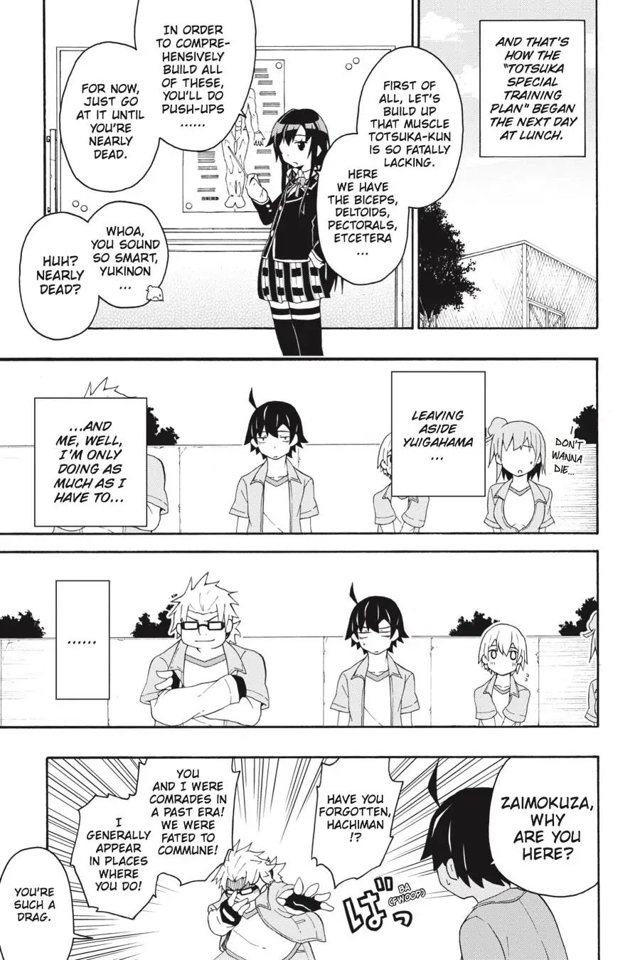 My Youth Romantic Comedy Is Wrong as I Expected @ comic Chapter 6 page 27 - Chapter 6