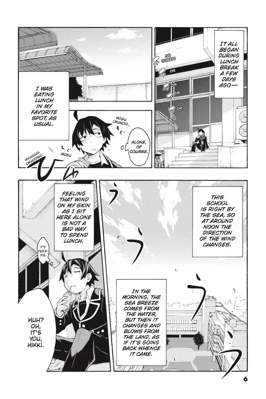 My Youth Romantic Comedy Is Wrong as I Expected @ comic Chapter 6 page 8 - Chapter 6