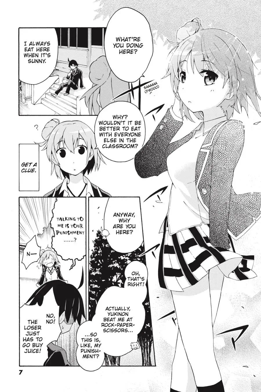 My Youth Romantic Comedy Is Wrong as I Expected @ comic Chapter 6 page 9 - Chapter 6
