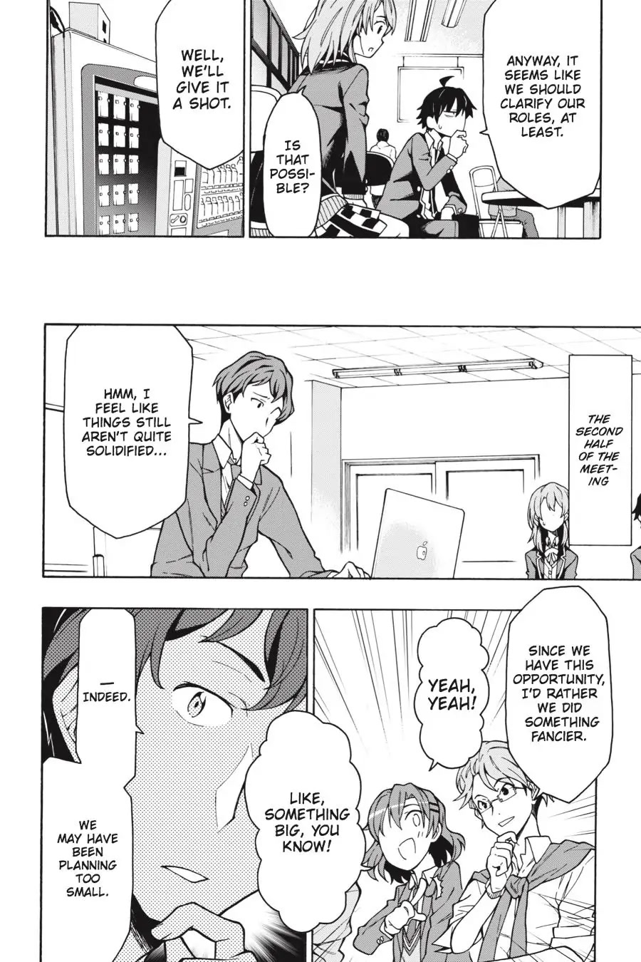 My Youth Romantic Comedy Is Wrong as I Expected @ comic Chapter 60 page 16 - Chapter 60